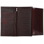 LEATHER PASSPORT HOLDER NDPH101-BR